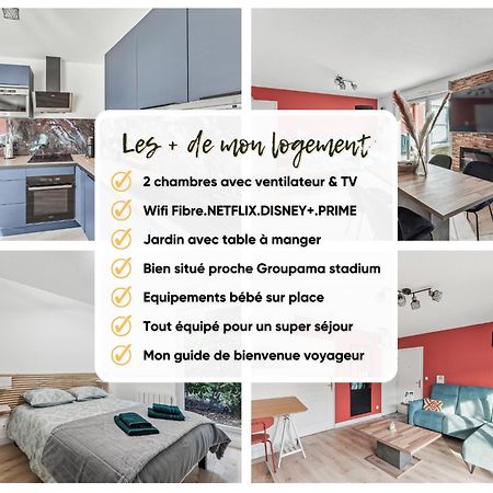 Comfort And Tranquility Near Lyon And Groupama Stadium, 4 Personnes Meyzieu Extérieur photo