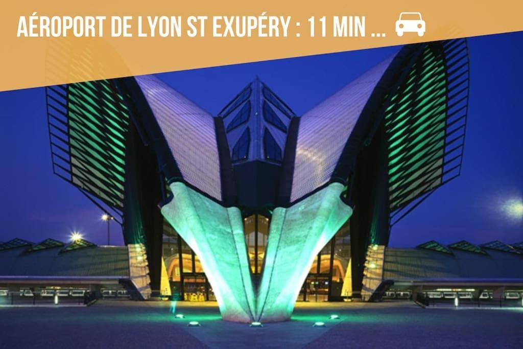 Comfort And Tranquility Near Lyon And Groupama Stadium, 4 Personnes Meyzieu Extérieur photo